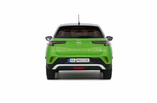 Opel Mokka-e GS Line 2021 Matcha Green OttO mobile 1:18 Resinemodell (Türen, Motorhaube... nicht zu öffnen!)